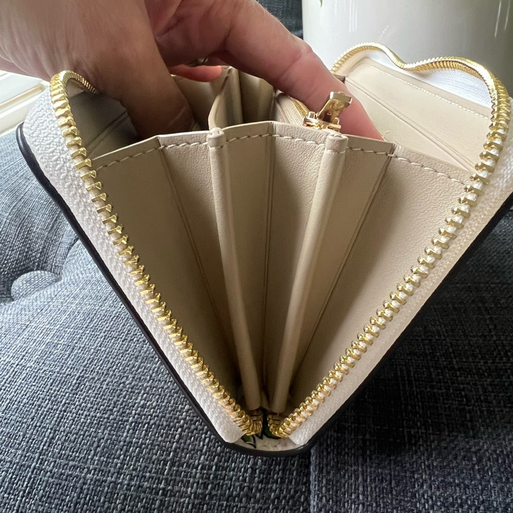 Coach Strawberry Zip Wristlet Wallet - Picture 12 of 12